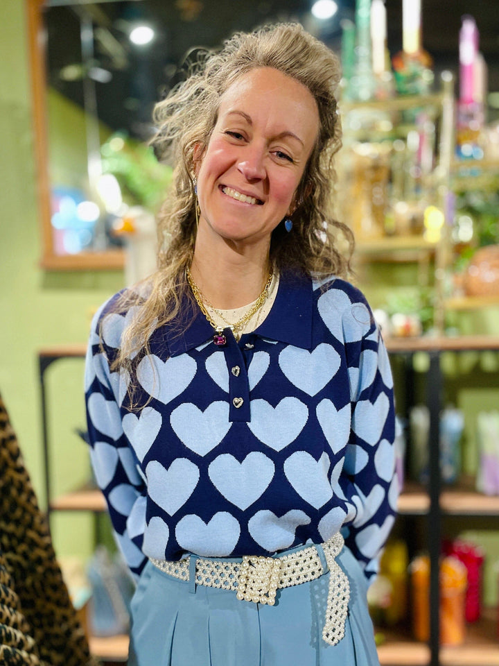 Frøken Dianas salonger belter Perlebelte