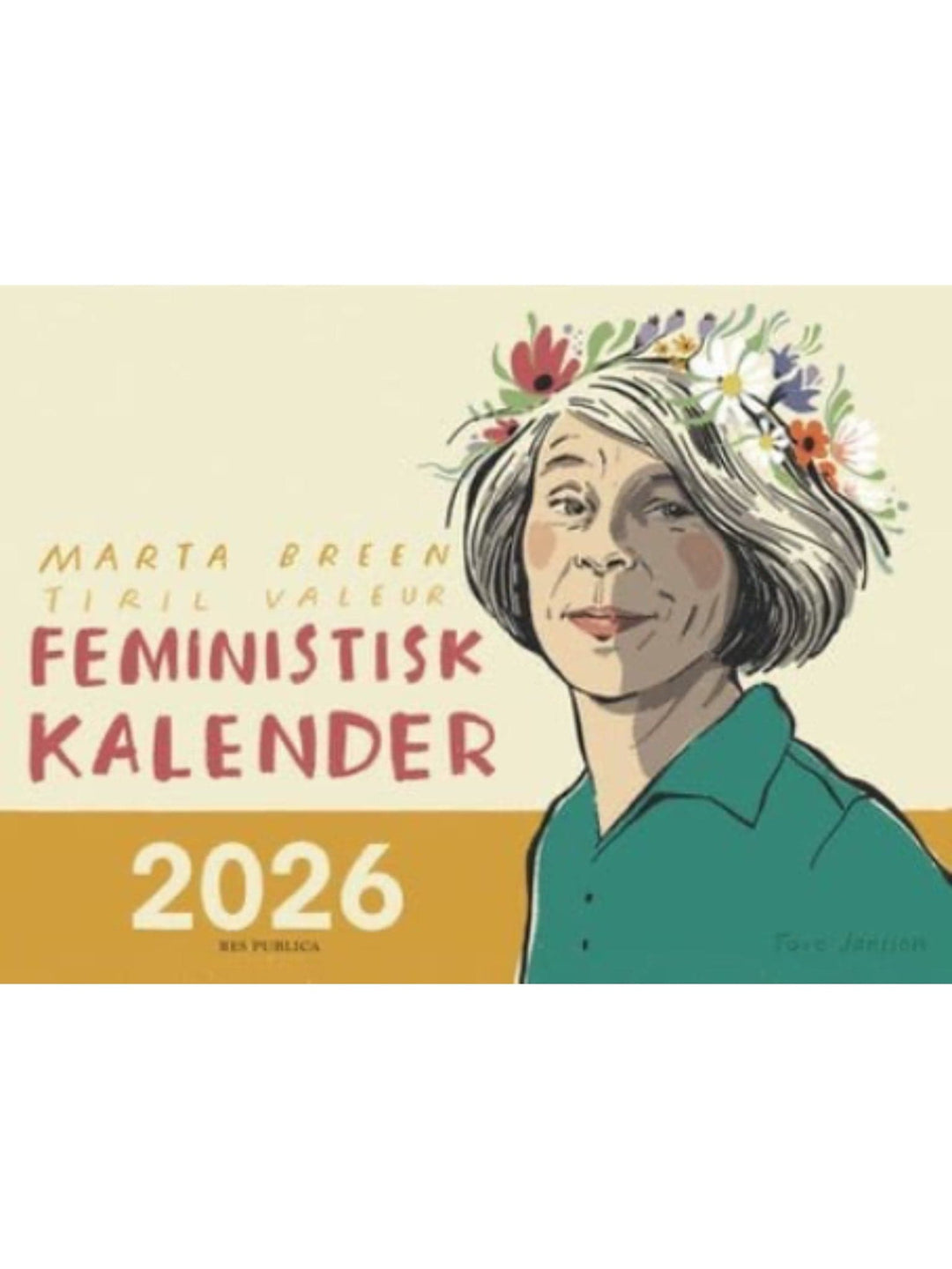 Frøken Dianas Salonger bøker Feministisk kalender 2026