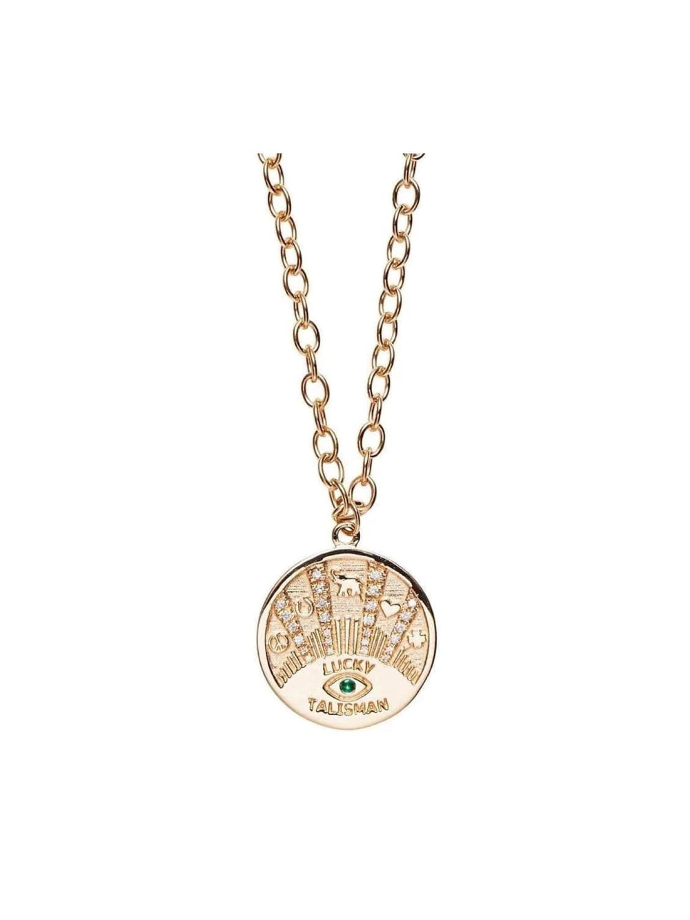 Frøken Dianas salonger halskjeder Lykkeamulett