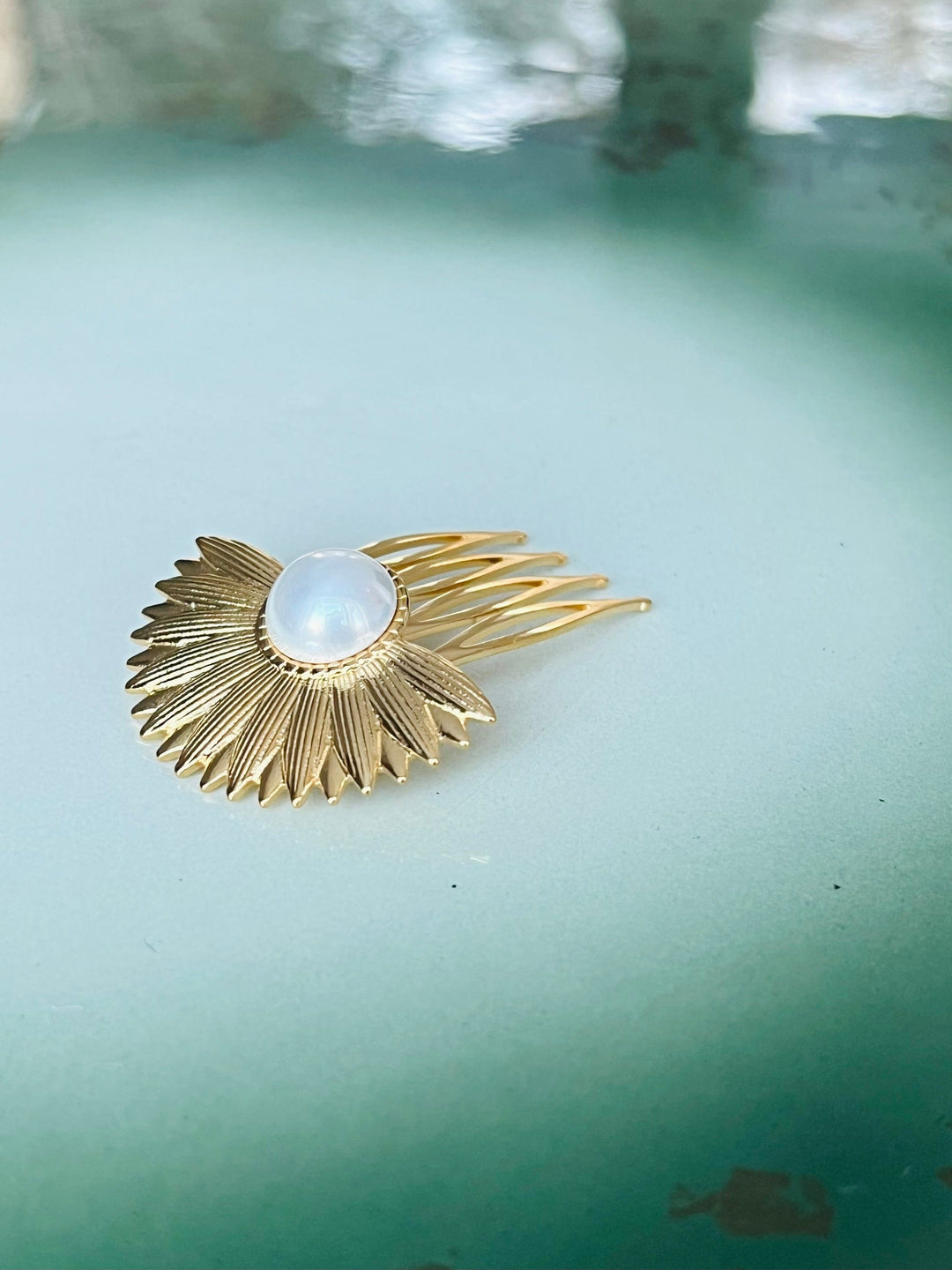 Frøken Dianas salonger Hårpynt Hårkam art deco