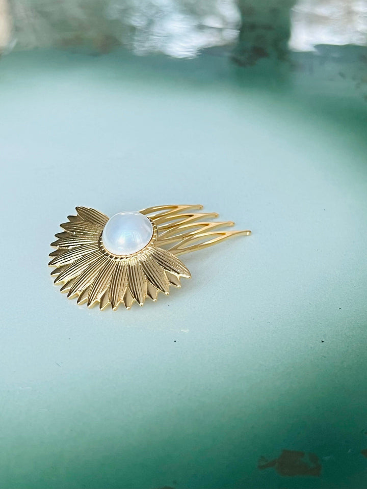 Frøken Dianas salonger Hårpynt Hårkam art deco