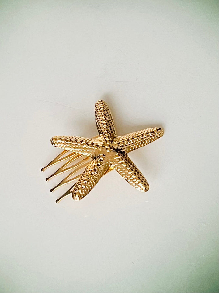 Frøken Dianas salonger Hårpynt Hårkam sjøstjerne