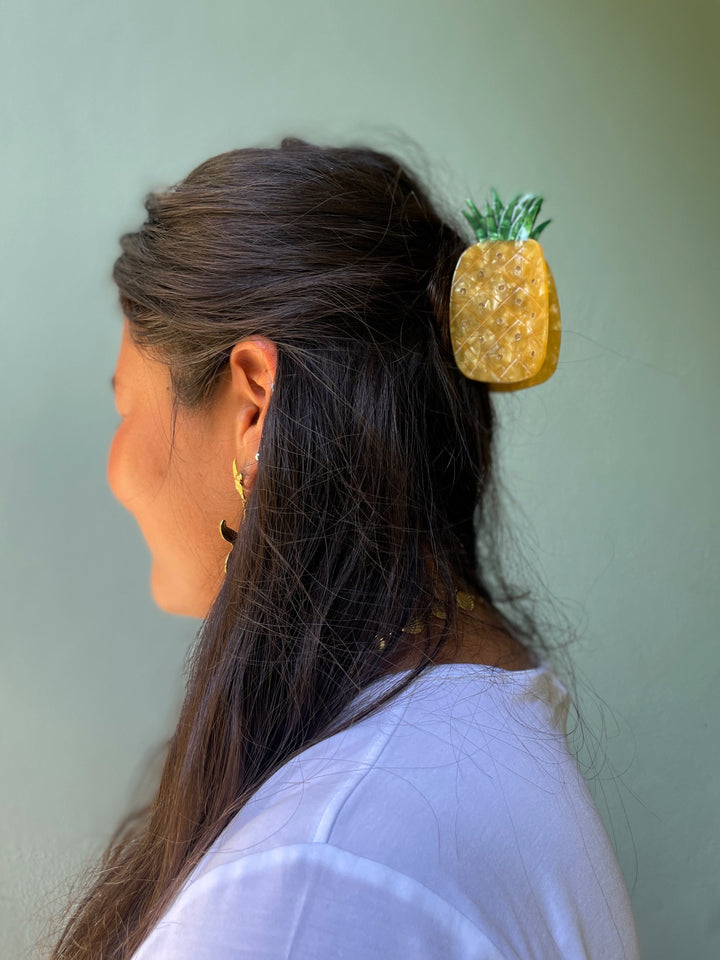 Frøken Dianas salonger hårpynt Hårklype ananas