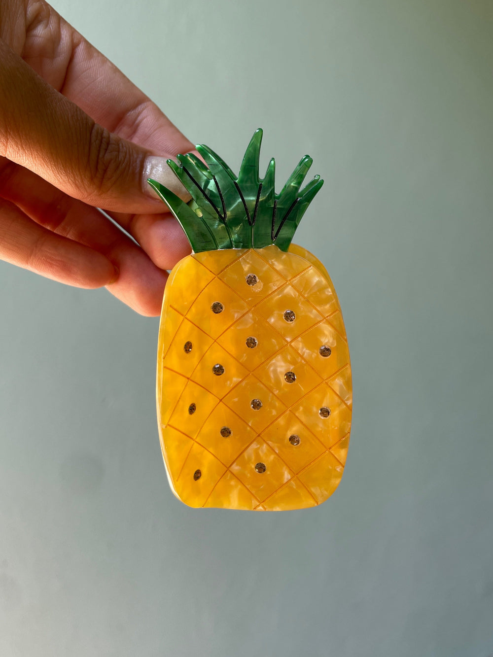 Frøken Dianas salonger hårpynt Hårklype ananas