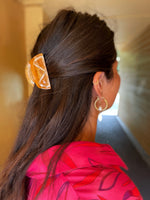Last inn bildet i Galleri-visningsprogrammet, Frøken Dianas salonger hårpynt Hårklype - appelsin
