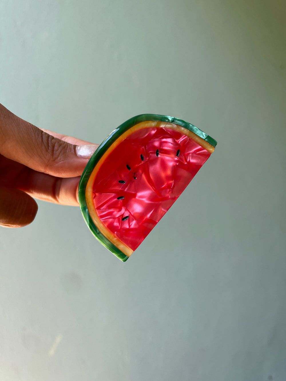 Frøken Dianas salonger hårpynt Hårklype vannmelon