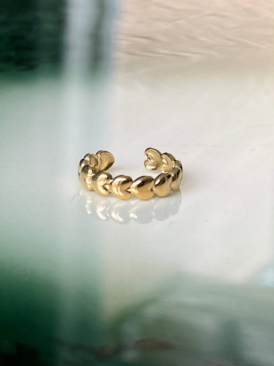 Frøken Dianas salonger ringer Ring gylne hjerter