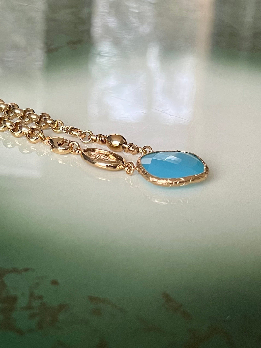 GAS Bijoux halskjeder Billy halskjede Kalsitt