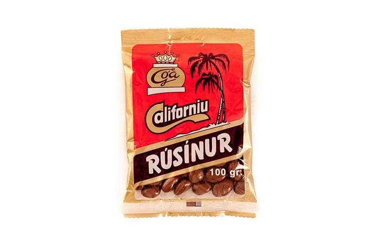 Gòa Linda Godteri og sjokolade Californiu rúsínur - rosiner med sjokolade