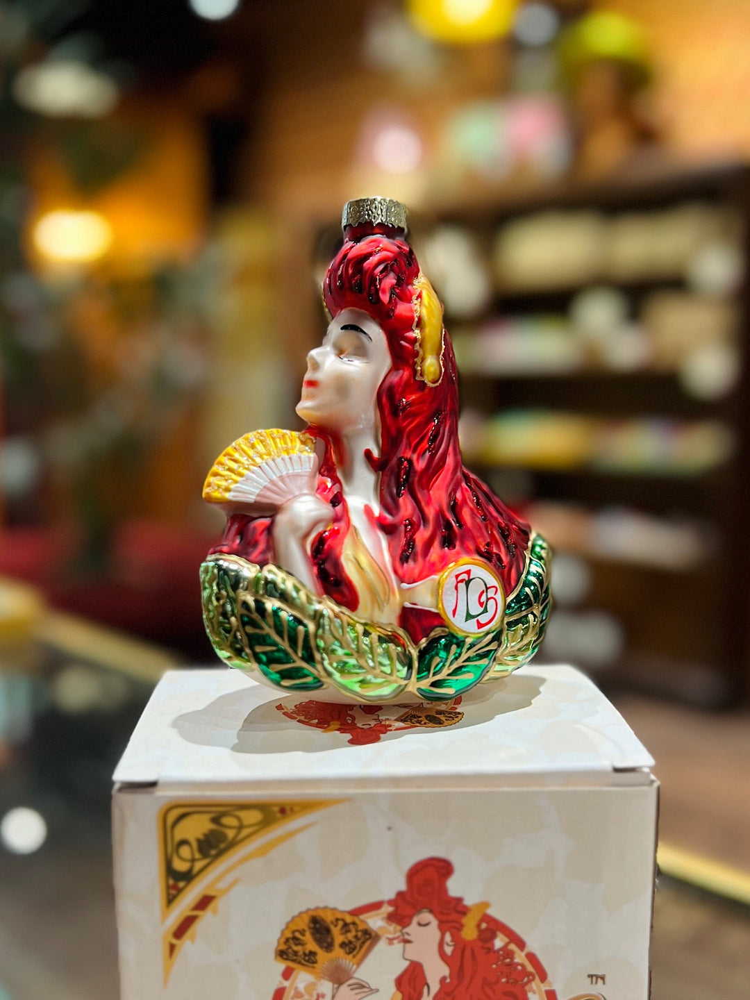 Heim Julepynt Julekule - Frøken Diana