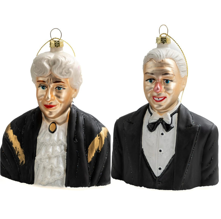 Heim Julepynt Julekule sett - Grevinnen og hovmesteren