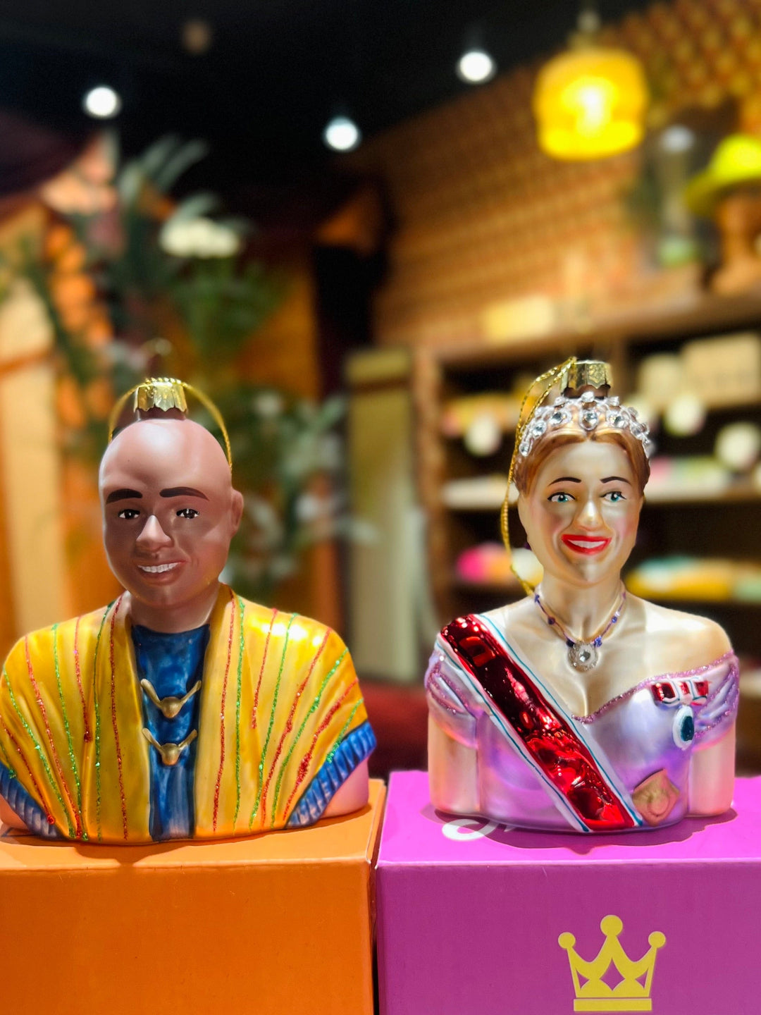 Heim Julepynt Julekule sett - Märtha og Durek