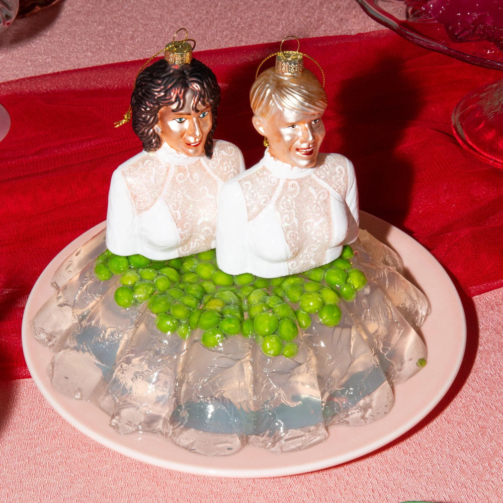 Heim Julepynt Julekule sett - Tusvik og Tønne