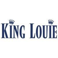 King Louie belter 95cm Flettet belte glitter - aqua green