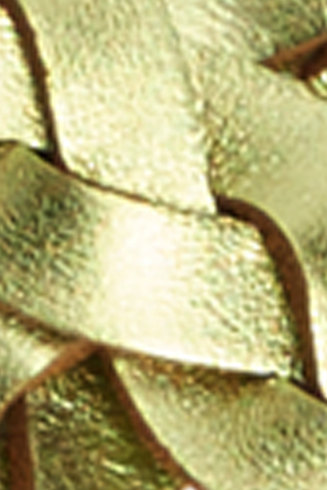 King Louie belter Flettet skinnbelte glitter - green envy