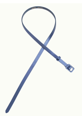 King Louie belter Shiny belte - beacon blue