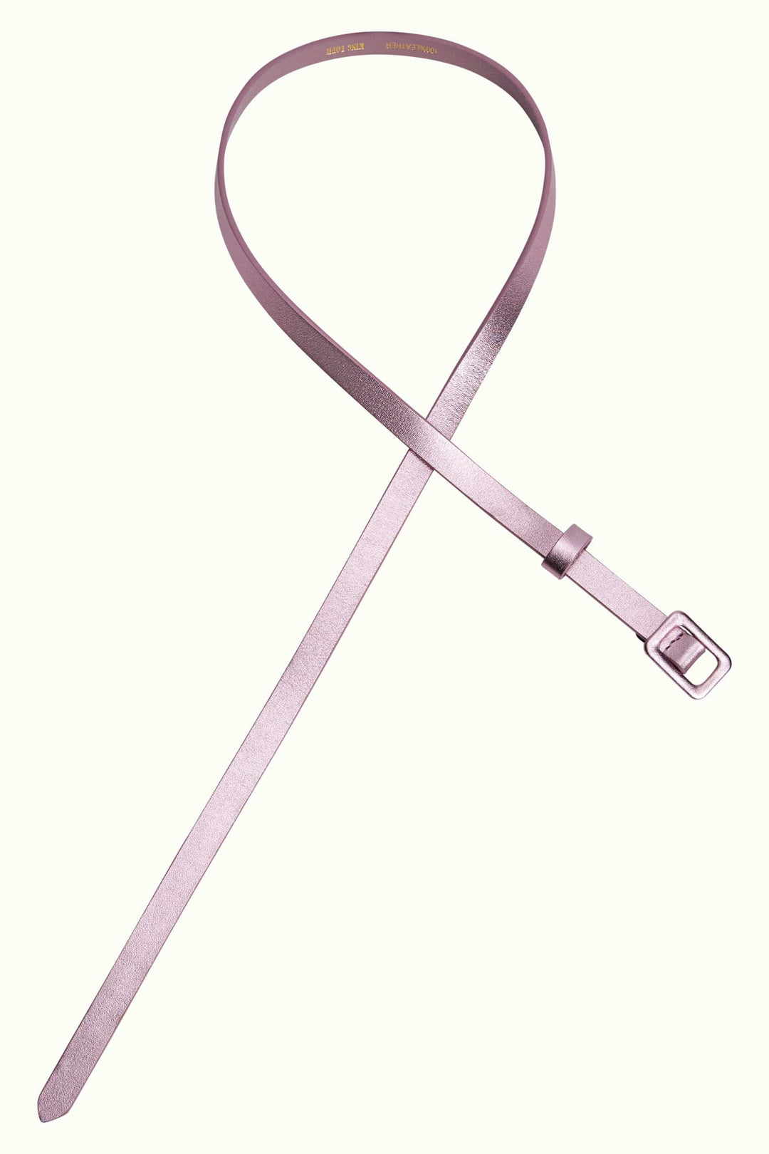 King Louie belter Shiny belte - sheer lilac