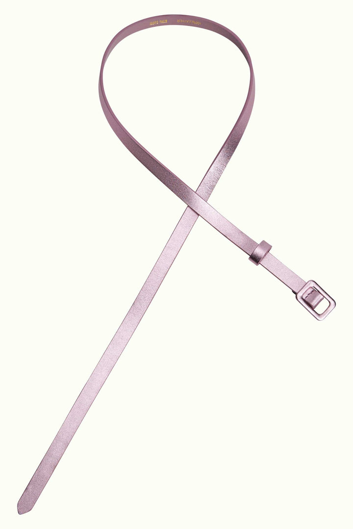 King Louie belter Shiny belte - sheer lilac