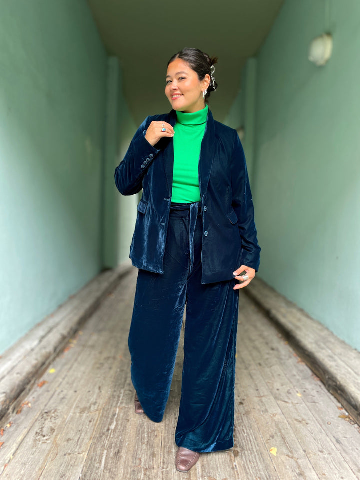 King Louie blazer Brooke Gamine fløyel blazer