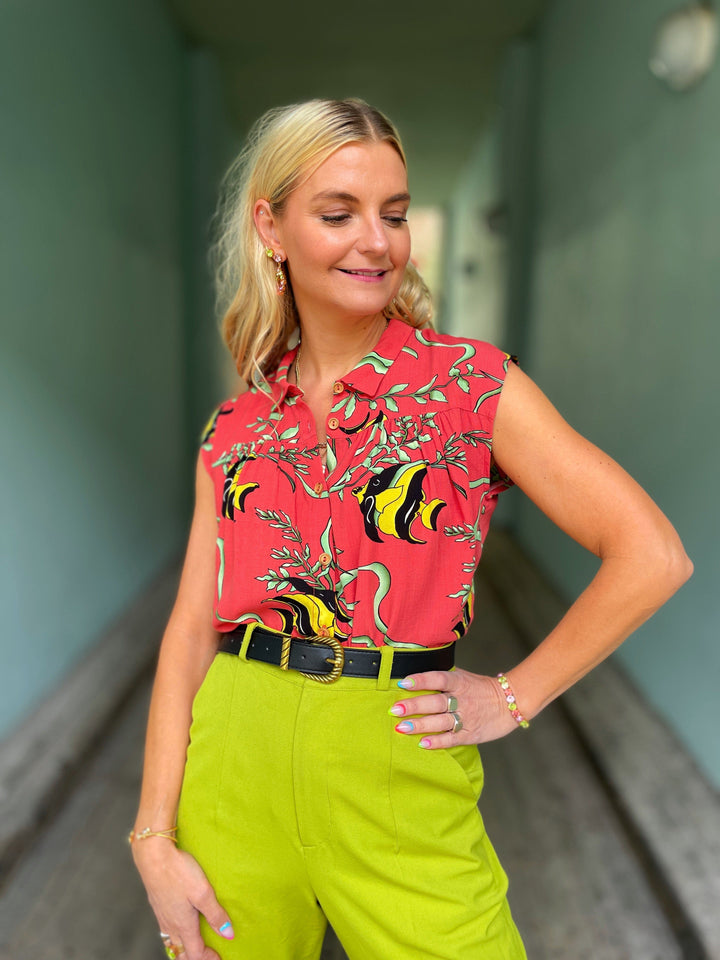 King Louie Bluser Amy Orne bluse