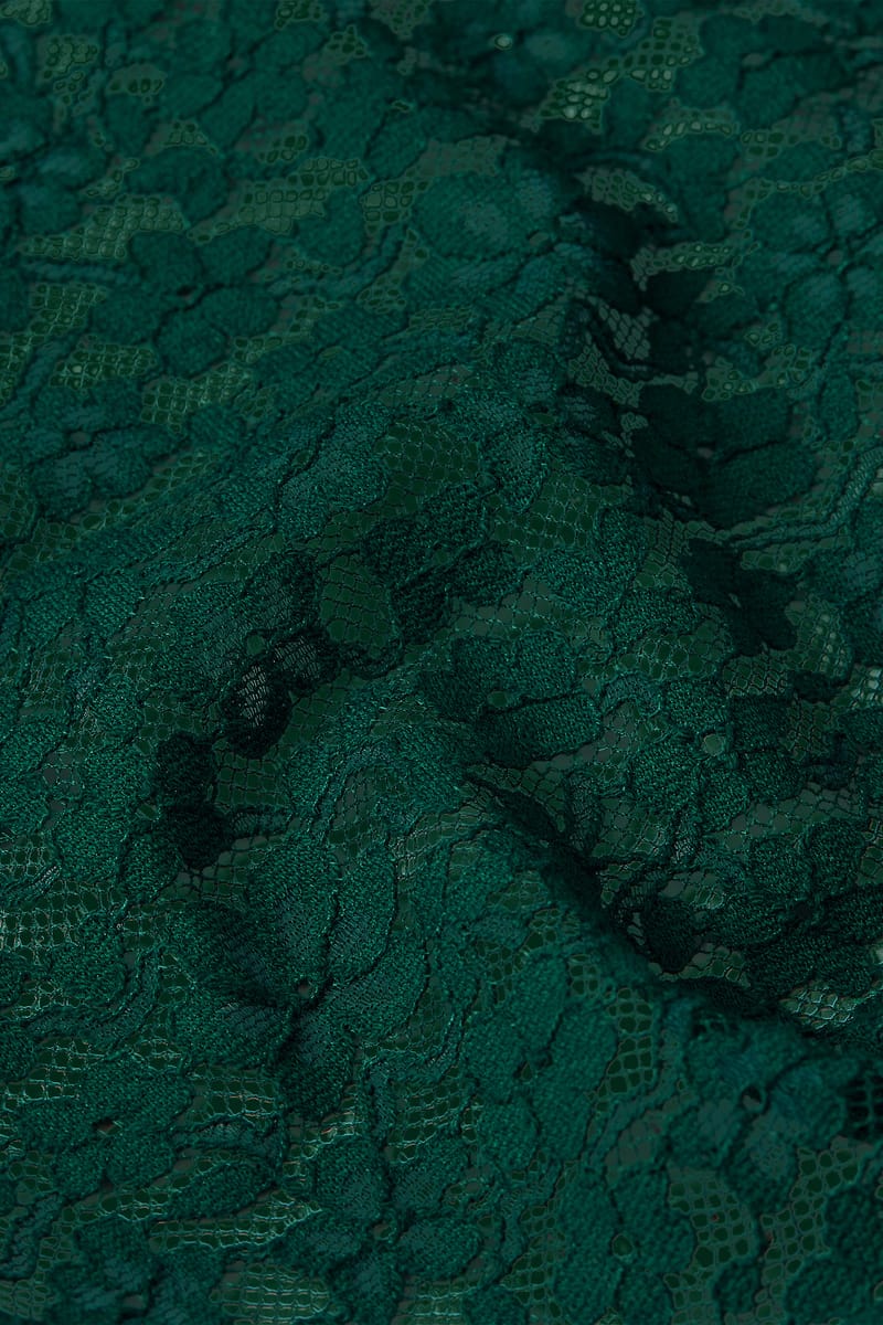 King Louie Bluser Elia Lace bluse - botanical green