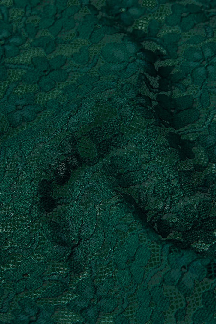 King Louie Bluser Elia Lace bluse - botanical green