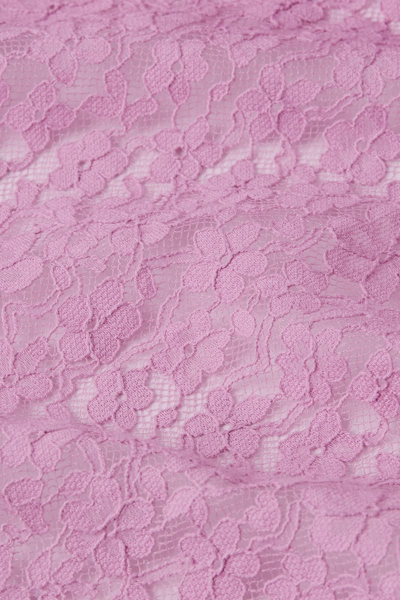 King Louie Bluser Elia Lace bluse - crocus lilac
