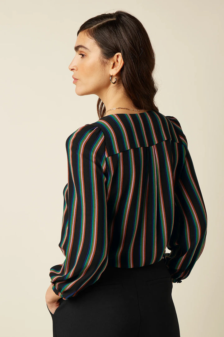King Louie Bluser Erin Harley Stripe bluse