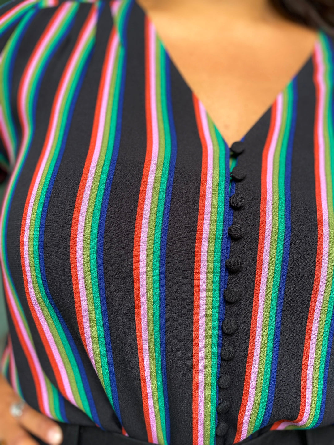 King Louie Bluser Erin Harley Stripe bluse