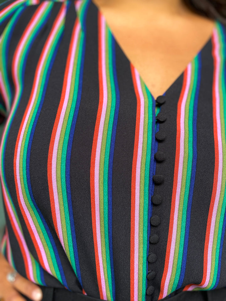 King Louie Bluser Erin Harley Stripe bluse
