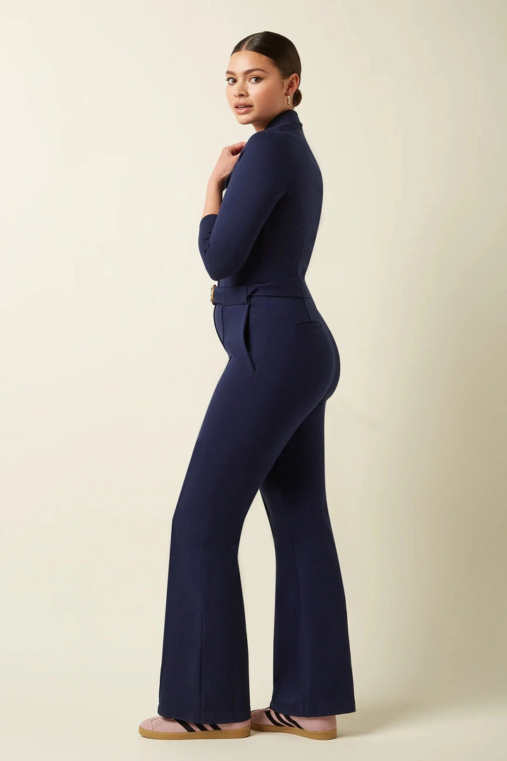 King Louie buksedresser Alexa Uni Rodeo buksedress - Evening blue