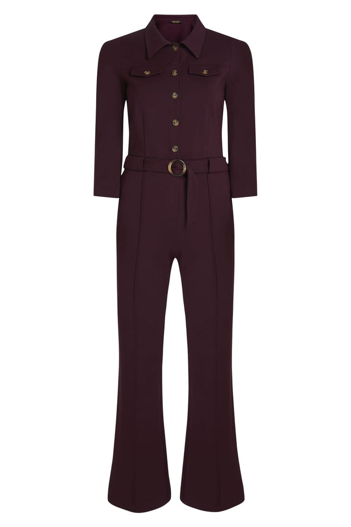 King Louie buksedresser Alexa Uni Rodeo buksedress - grape red
