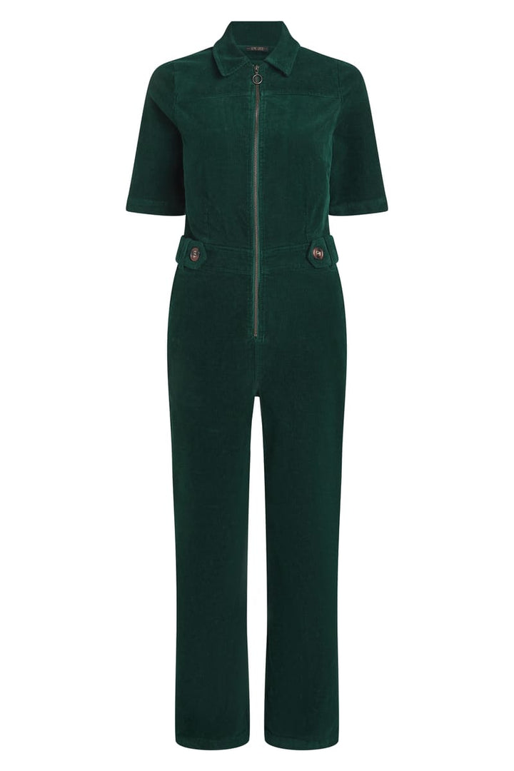 King Louie buksedresser Garbo Corduroy buksedress - pine green