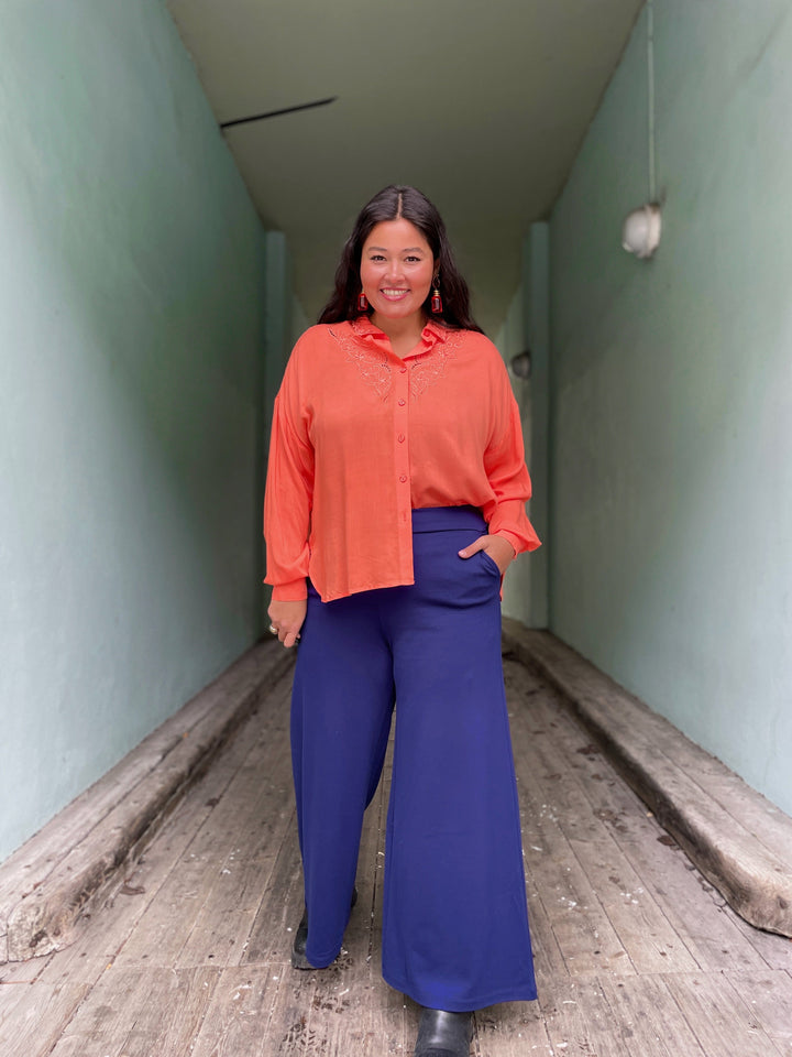 King Louie bukser Border Palazzo Milano bukse