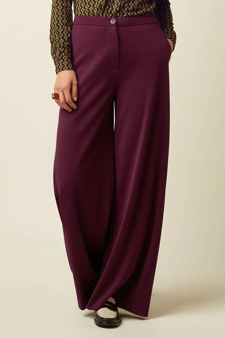 King Louie bukser Peppa Dana bukse - plum red