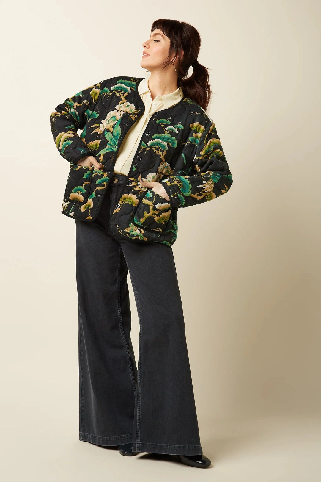 King Louie bukser Peppa pants - Rock denim