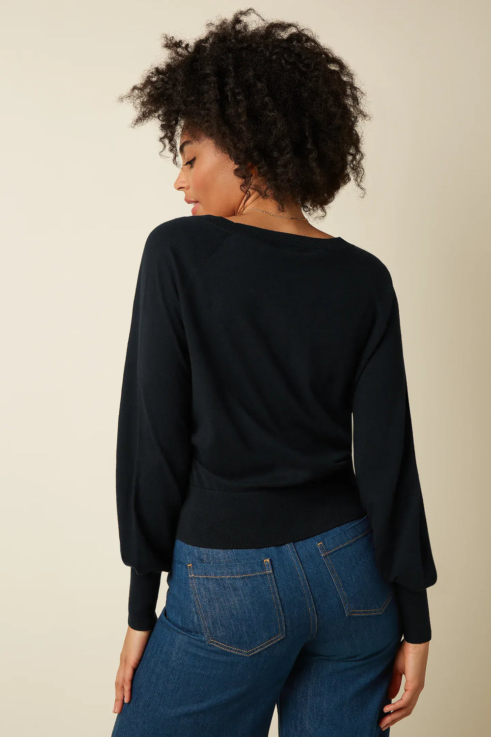 King Louie cardigans Raglan Cocoon Cardigan - black