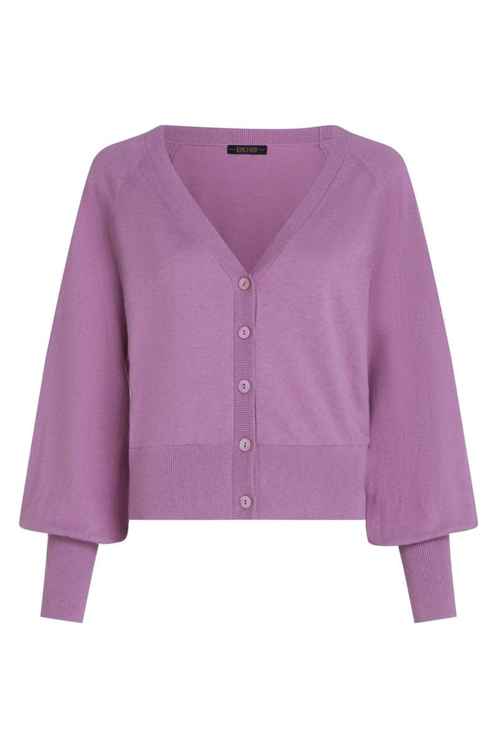 King Louie cardigans Raglan Cocoon Cardigan - crocus lilac