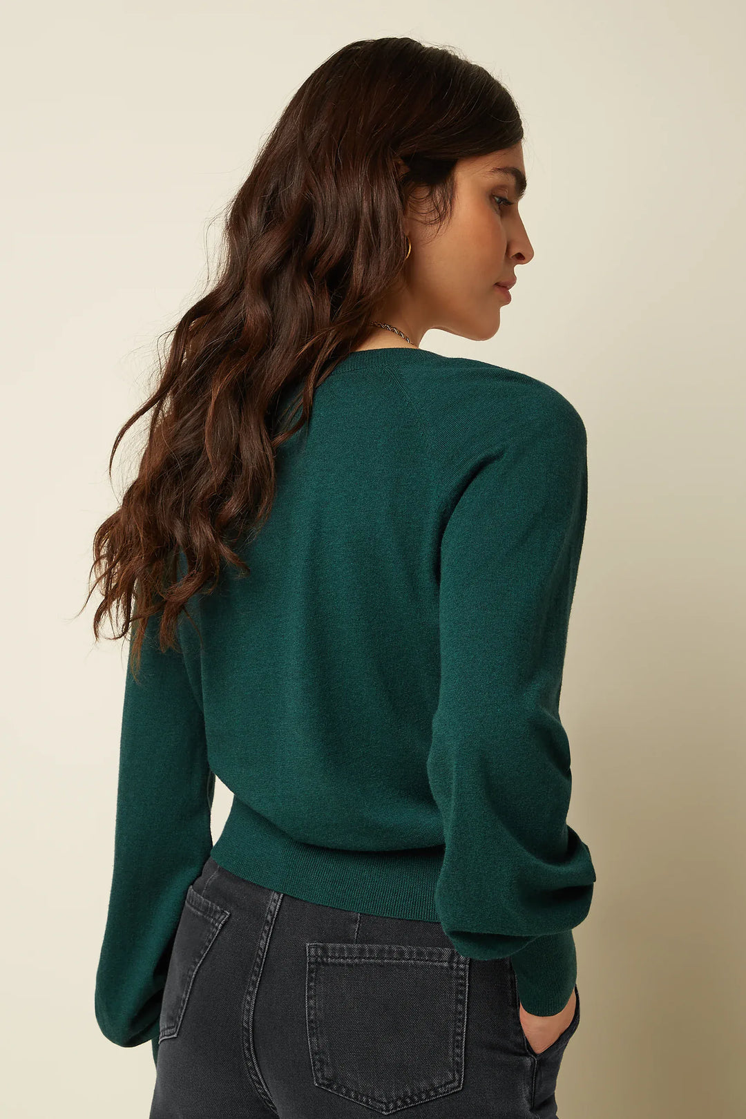 King Louie cardigans Raglan Cocoon Cardigan - pine green