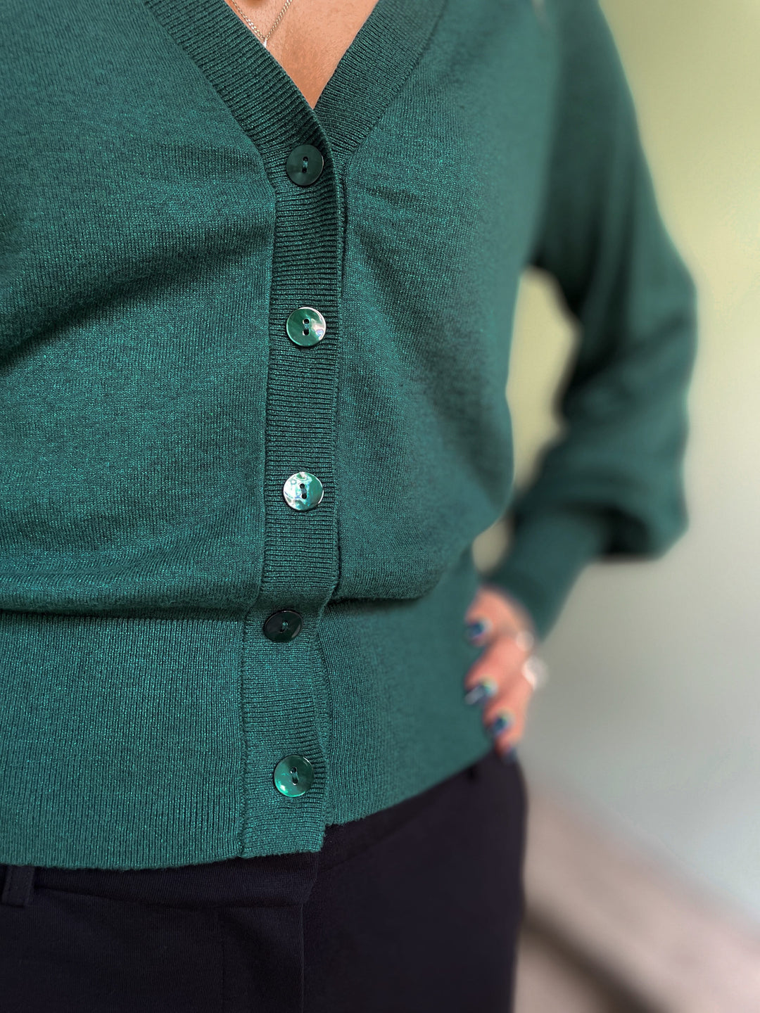 King Louie cardigans Raglan Cocoon Cardigan - pine green
