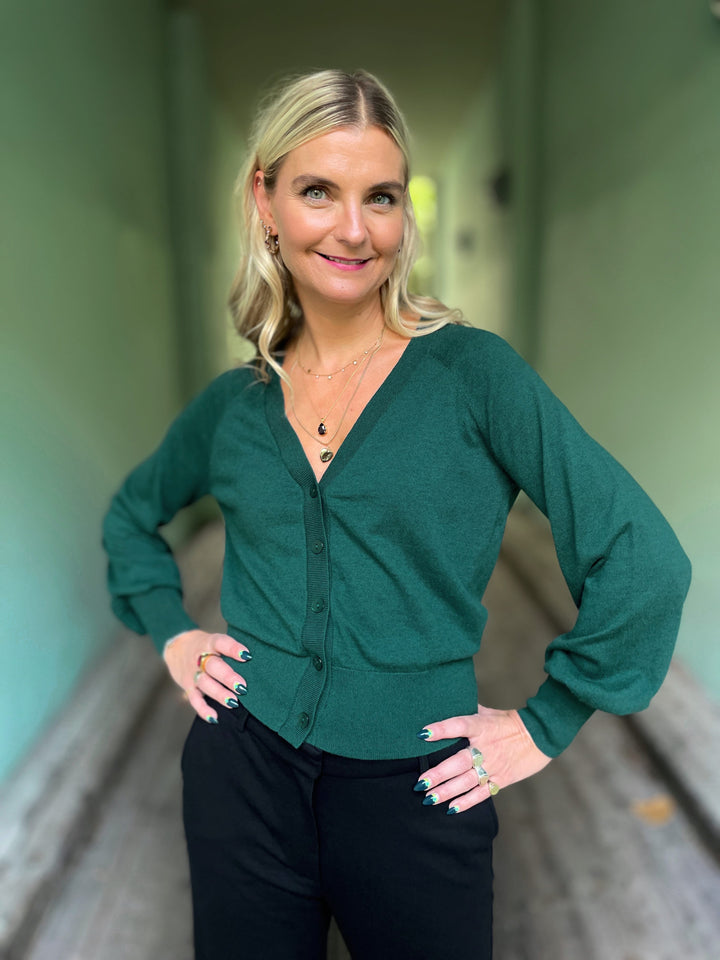 King Louie cardigans Raglan Cocoon Cardigan - pine green