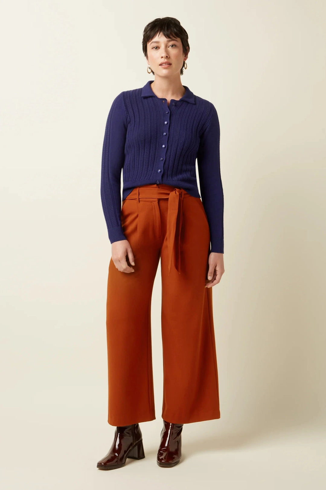 King Louie cardigans Sofie Carmi Cardigan - Rhodonite Blue