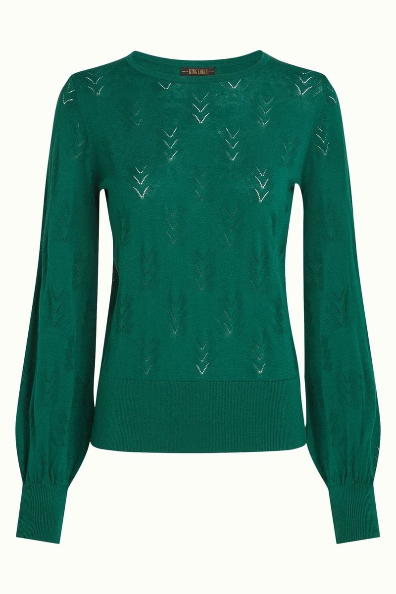 King Louie gensere Bell club genser - Botanical Green