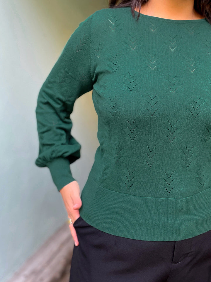 King Louie gensere Bell club genser - Botanical Green