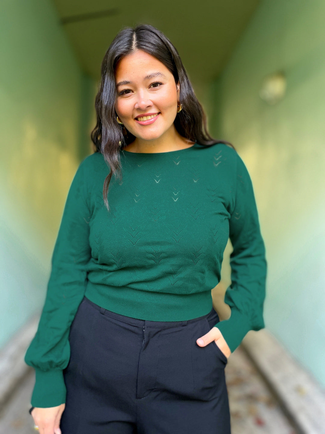 King Louie gensere Bell club genser - Botanical Green