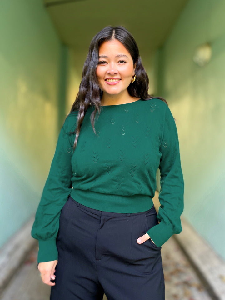 King Louie gensere Bell club genser - Botanical Green