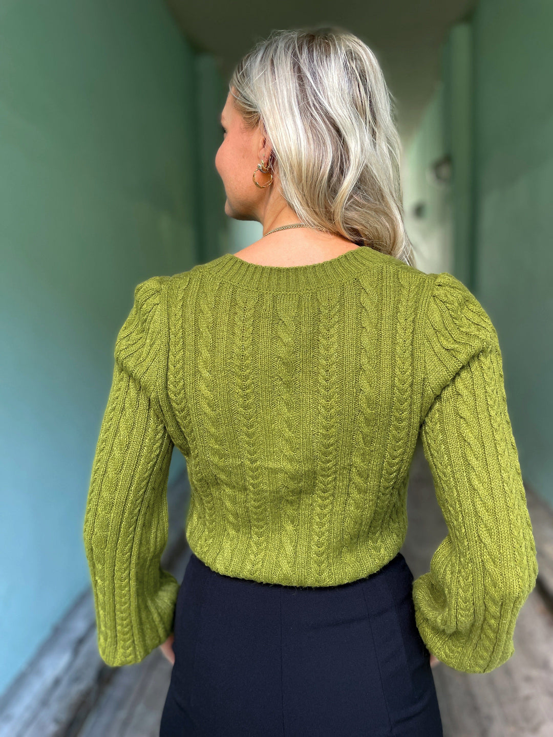 King Louie gensere Farfalle cardigan - guacemole