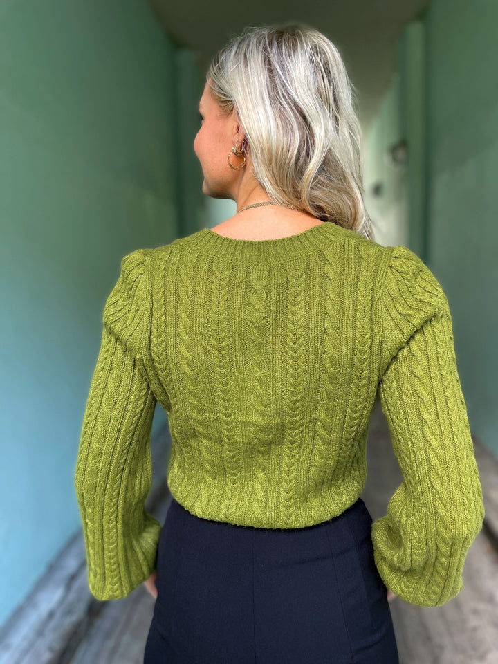 King Louie gensere Farfalle cardigan - guacemole