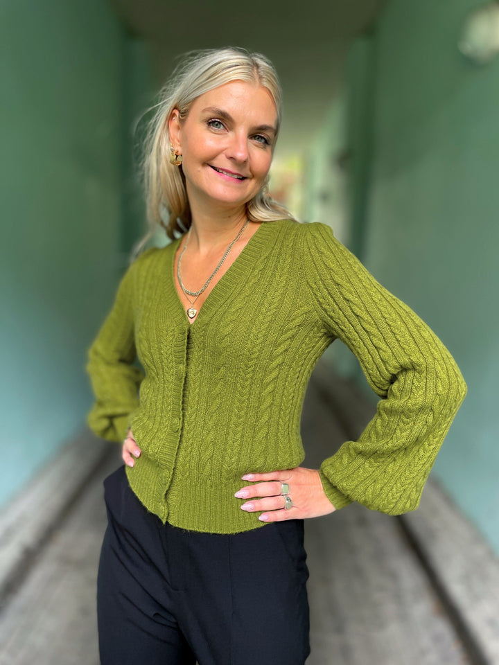 King Louie gensere Farfalle cardigan - guacemole