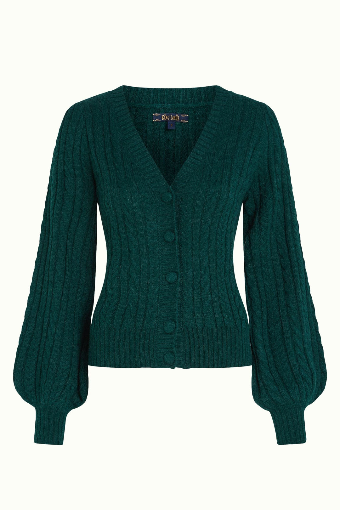 King Louie gensere Farfalle cardigan - pine green